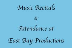 Music Recitals and Attendence